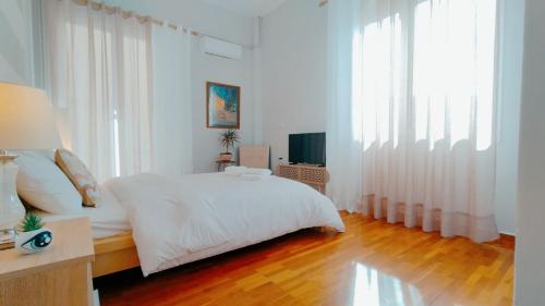 Μια τηλεόραση ή/και κέντρο ψυχαγωγίας στο Anna's Cozy Place