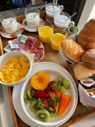 Jídlo v penzionu nebo okolí