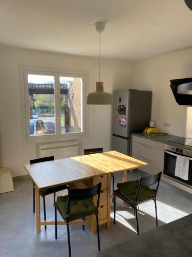 Dining area in the country house