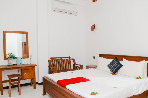 Katil atau katil-katil dalam bilik di DK Zur Einkehr Hotel