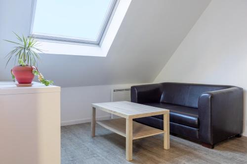 Χώρος καθιστικού στο Appartement de charme
