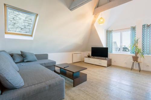 Χώρος καθιστικού στο Appartement de charme