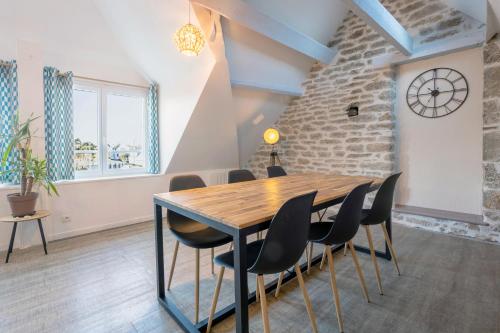 Χώρος καθιστικού στο Appartement de charme
