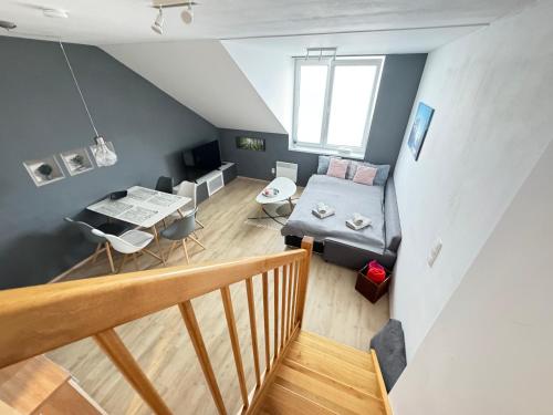 Posezení v ubytování Dolní Morava - Apartmány