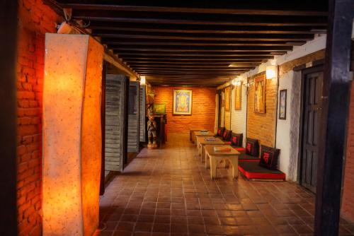 Posezení v ubytování Hira Guest House