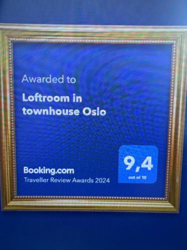 Gallery image of Loftroom in townhouse Oslo in Lorenskog