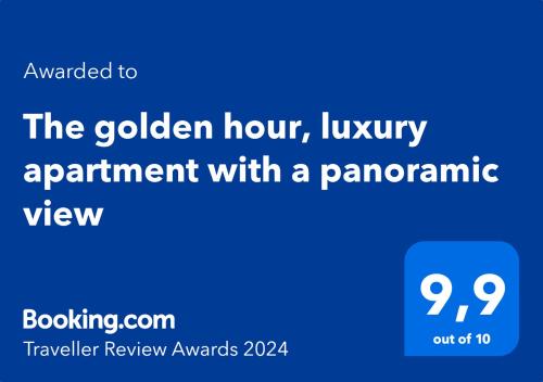 el apartamento de lujo Golden Hour con premios de visita panorámica a los viajeros en The golden hour, luxury apartment with a panoramic view en Lecce