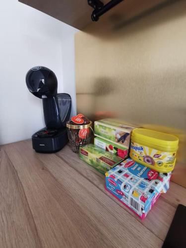 Photo de la galerie de l'établissement Grand T1 Bis Charme de l'ancien ProxGare/Métro/Bus, à Lyon