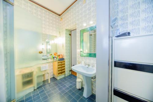 Koupelna v ubytování B&B Casina de Goyzueta
