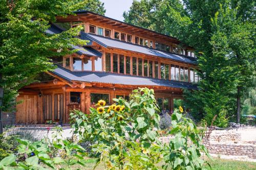 Zahrada ubytování Guest House Mala Prica
