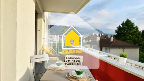Cabana & Le Central - Proche Lac , Terrasse et Parking