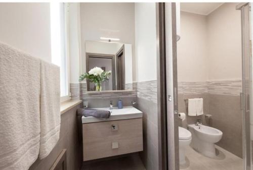 Et badeværelse på Holiday House Monalisa