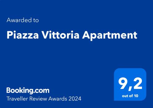 a blue rectangle with the words pisa vittoria apartment at Piazza Vittoria Apartment in Carini