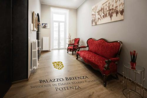 Palazzo Brienzaにあるシーティングエリア
