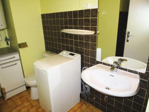 Koupelna v ubytování Résidence Le Chateau Durieux 3 - Belle vue pour ce studio tout confort et bien situé ! MAE-7594