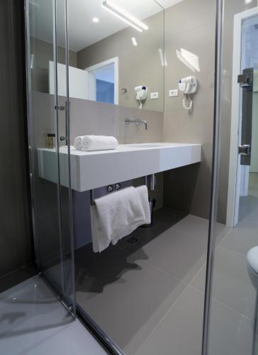 Ένα μπάνιο στο Guesthouse Villa Scalaria