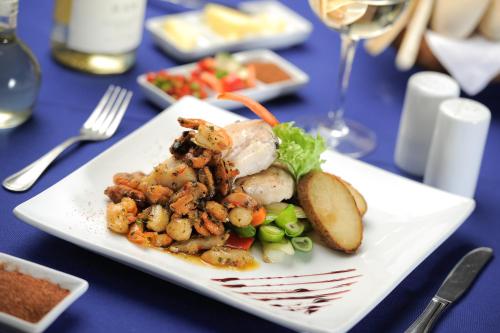 Essen im Hotel oder in der Nähe