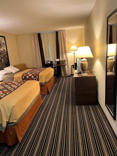 Katil atau katil-katil dalam bilik di Super 8 by Wyndham Dodge City