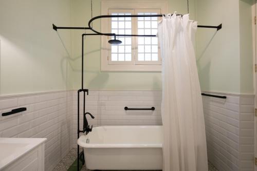 Un baño de Casa Cáceres