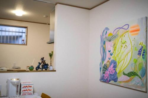 大阪市にある难波站 高岛屋步行5分钟 双层独栋别墅150平 4卧室3厕所2浴室 空间宽敞设施齐全 八阪神社步行1分钟 心斋桥 道顿堀 黑门市场 通天阁步行圈内のギャラリーの写真