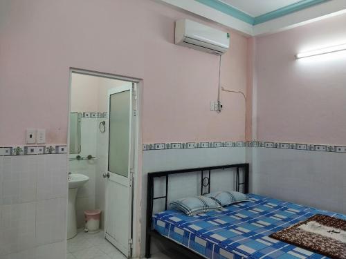 Katil atau katil-katil dalam bilik di Ngọc Mơ Motel