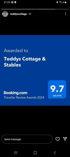 a screenshot of the youtube conference website on a phone at Toddys Cottage & Stables in Cavan