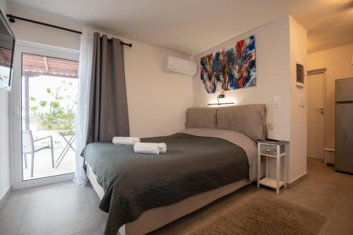 Studio with panoramic Athens view