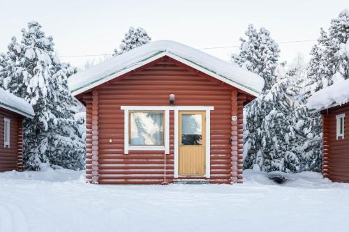 Lapland Arctic Cabins v zimě