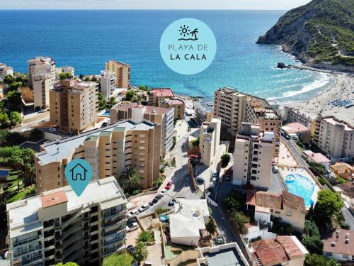 Apartamento con piscina - 2 playas