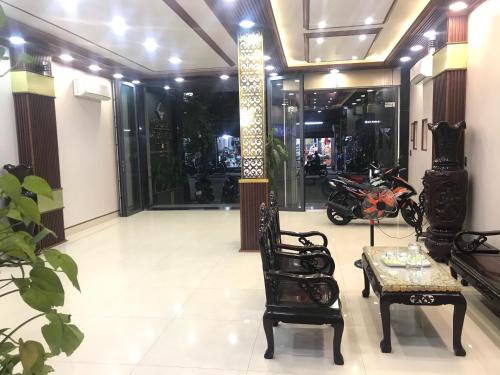 Móttaka eða anddyri á Đức Lộc 2 Hotel
