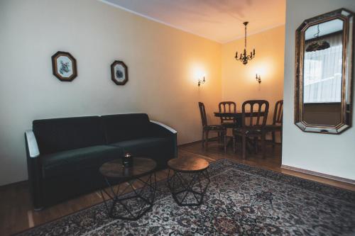 Χώρος καθιστικού στο Apartmenthaus Maxl