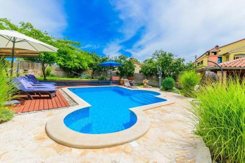 Kolam renang di atau dekat dengan Villa Loreta by IstriaLux