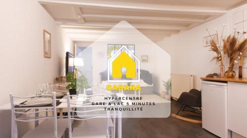 Cabana & Cœur de Ville - Proche Gare & Lac