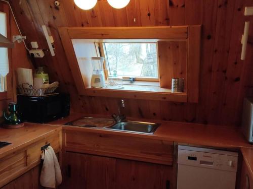 Kuchyň nebo kuchyňský kout v ubytování La Casita de Ger