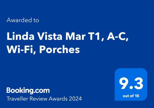 ポルシェスにあるLinda Vista Mar T1, A-C, Wi-Fi, Porchesの携帯電話のスクリーンショット