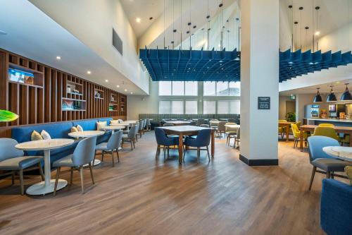 Et opholdsområde på Comfort Inn & Suites