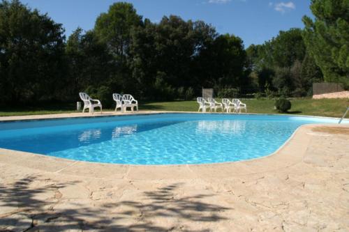 La Farigoule 68 person rental with shared pool nature and calm