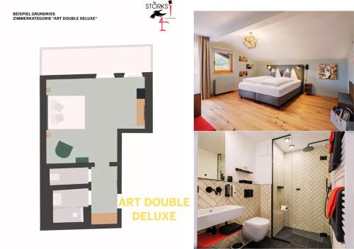 Floor plan ng Hotel Bad Hofgastein - The STORKS - Adults Only