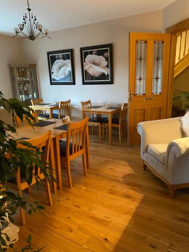 Posezení v ubytování Lissadell Lodge
