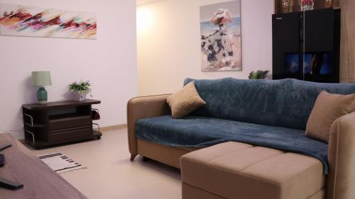 Zona d'estar a SC6 - Modern & Spacious 2 Bed
