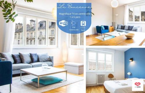 Le Boncenne - Large bright T4 downtown