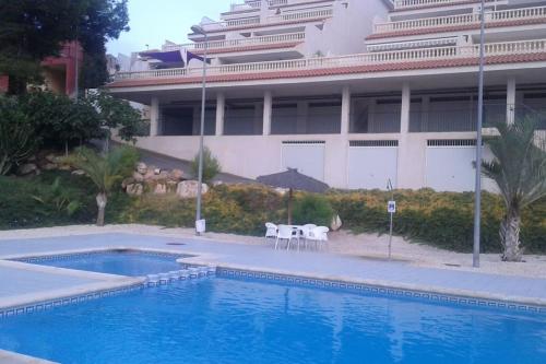Πισίνα στο ή κοντά στο location appartement isla plana espagne
