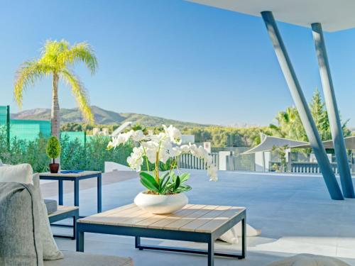 Balkón nebo terasa v ubytování Villa Villa Icaro by Interhome