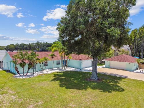 Κήπος έξω από το Lake House Westchase area. Heated Pool Waterfront!