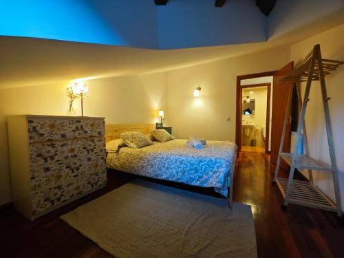 Letto o letti in una camera di Cal Tuc