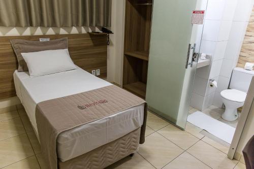 Koupelna v ubytování Revitalle Hotel