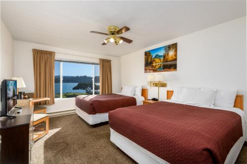 Postel nebo postele na pokoji v ubytování Alsi Resort Hotel