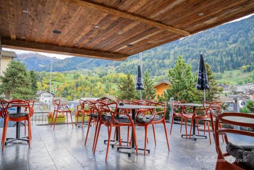 Un restaurant sau alt loc unde se poate mânca la Hôtel l’escale