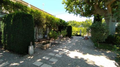 Zahrada ubytování Mas de St-Andiol