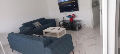 Χώρος καθιστικού στο Mon superbe appartement